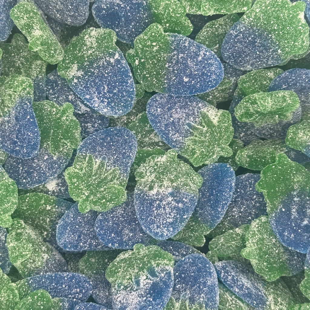 Sour Blue Strawberries