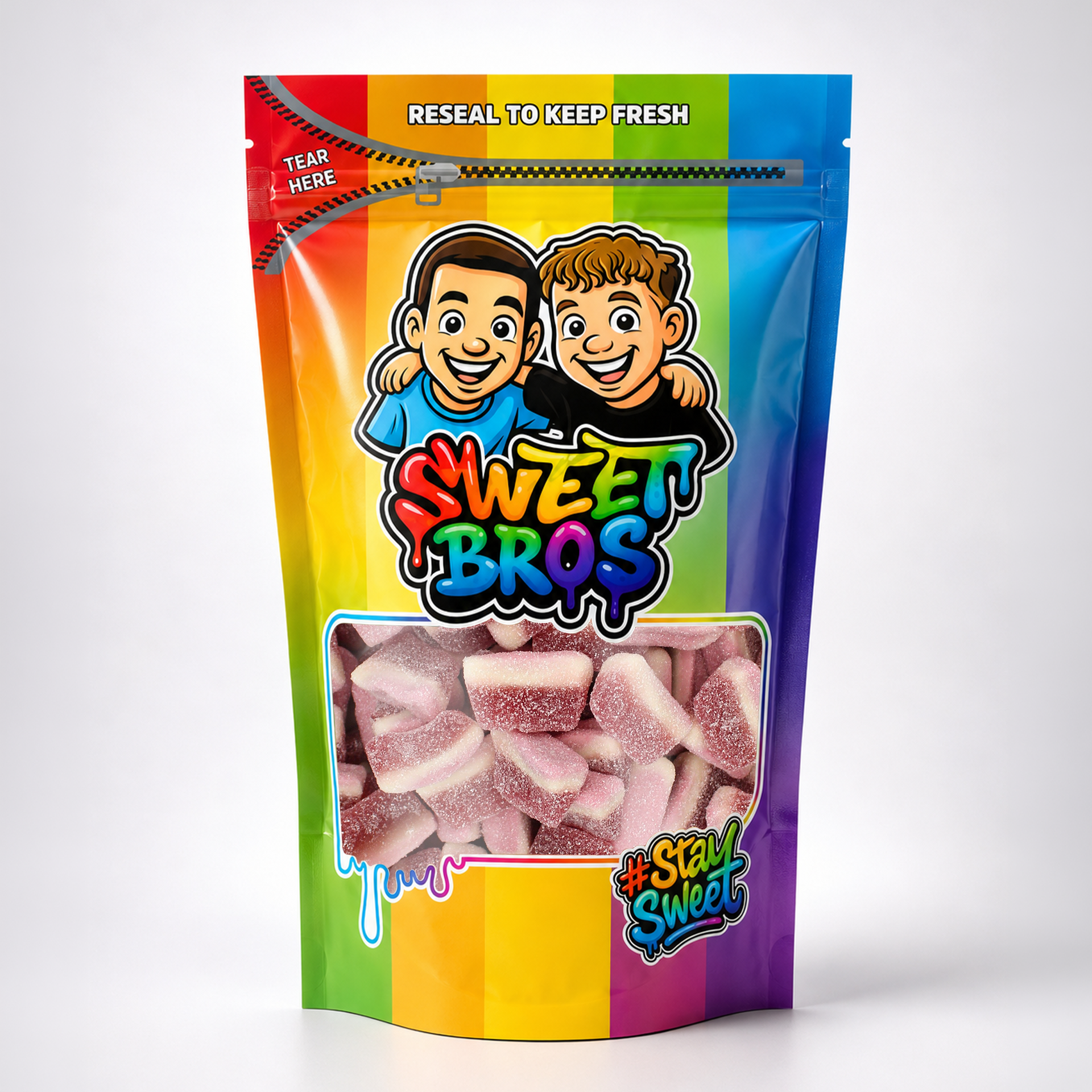 Fizzy Cherry Slices