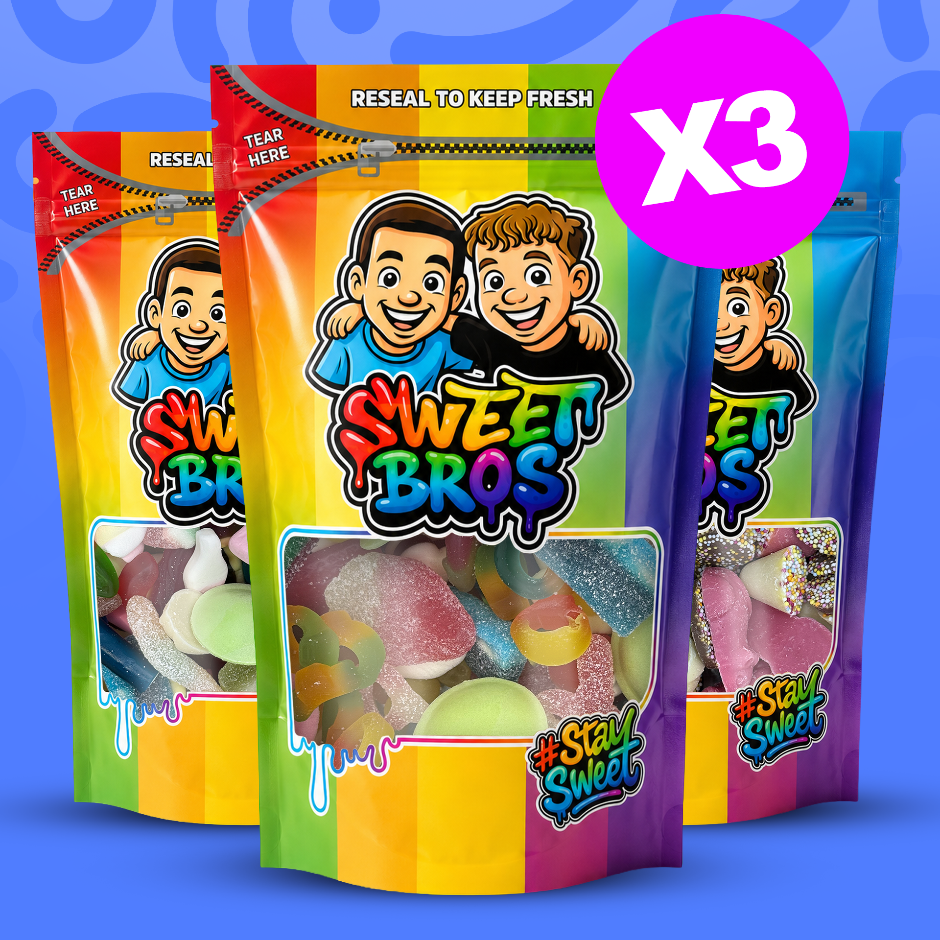Trio Bundle (Jelly, Choco, Fizzy)